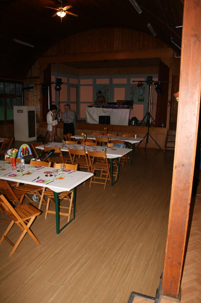 Le 5 avril 2014 soirée d'anniversaire privée salle du Fenalet Bex