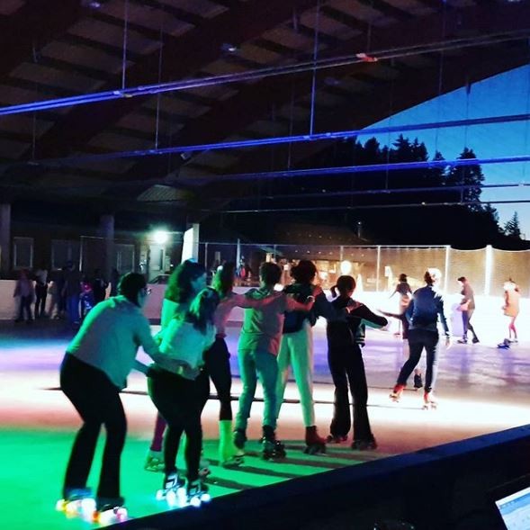 Disco roller patinoire des paccots le 04 09 2020 