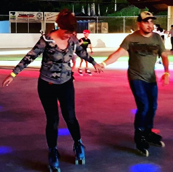 Disco roller patinoire des paccots le 04 09 2020 