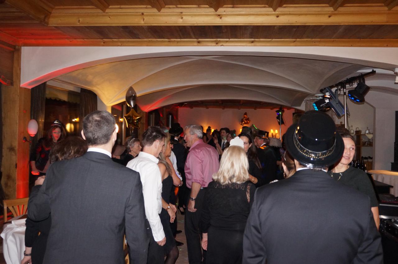 Le 31.12.2013 Soirée de Gala à Hôtel de L'Etrier à Crans-Montana