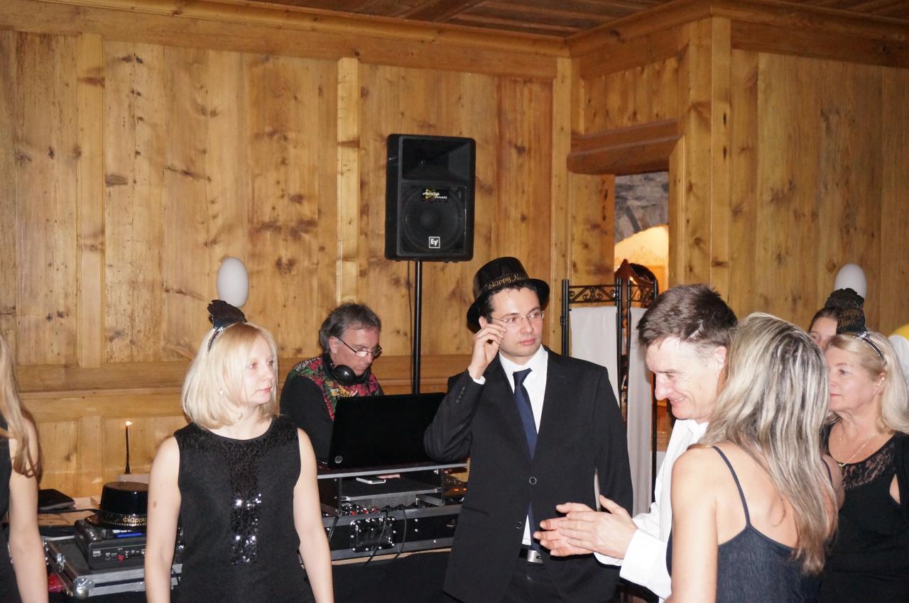 Le 31.12.2013 Soirée de Gala à Hôtel de L'Etrier à Crans-Montana