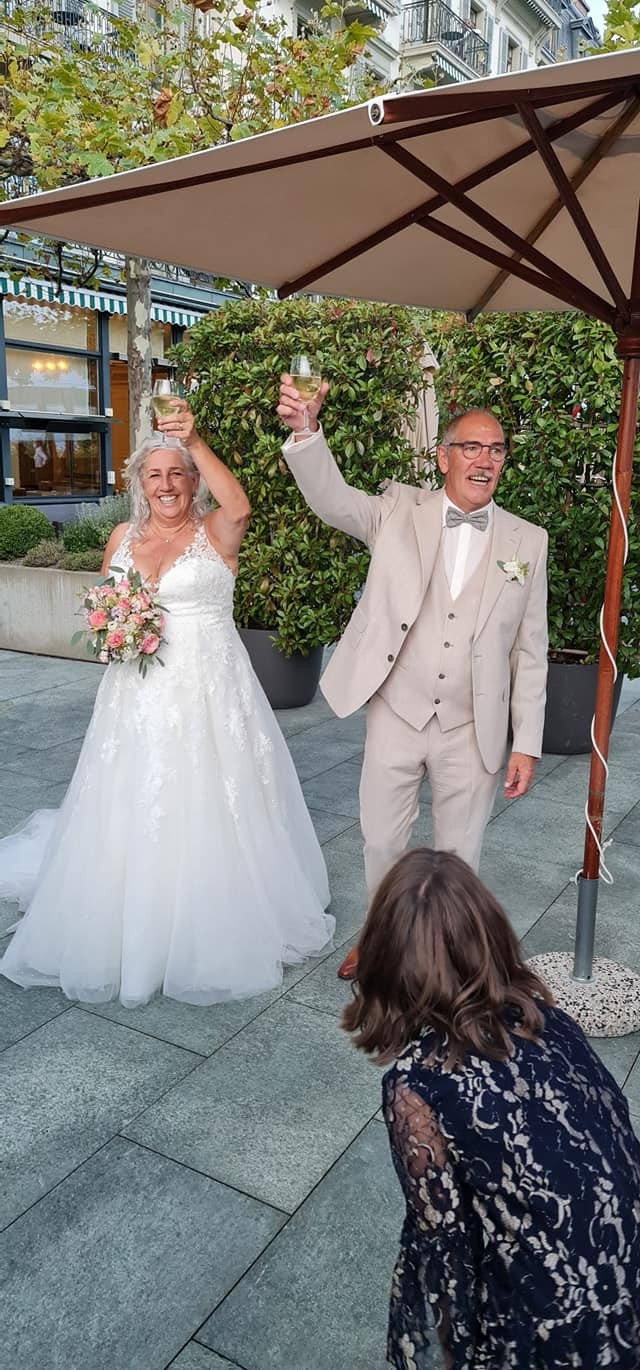 Mariage 3 octobre 2021 au trois couronnes vevey 